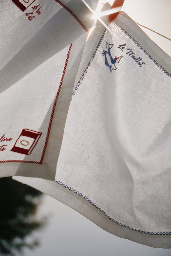 Linen Placemat "Le Maillot"