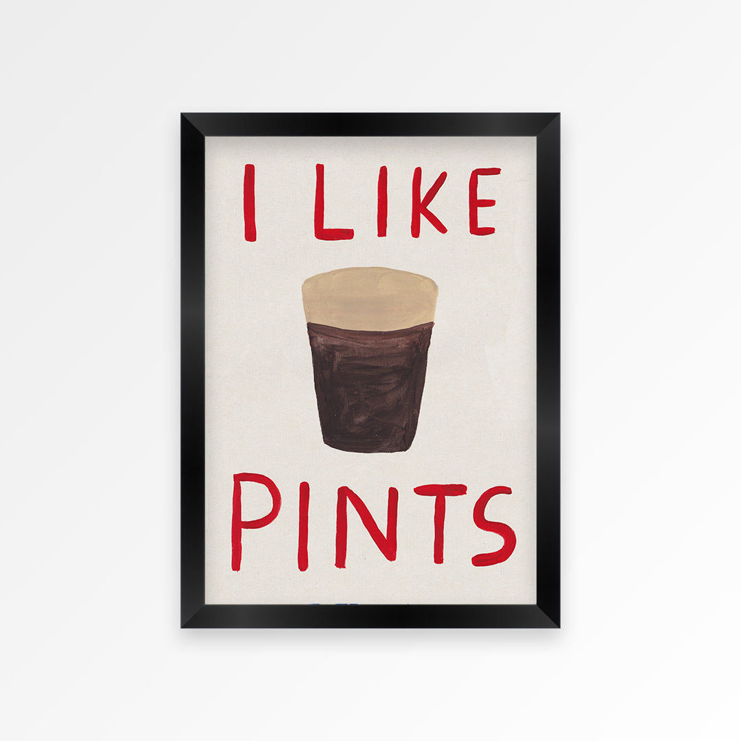 I Like Pints Print