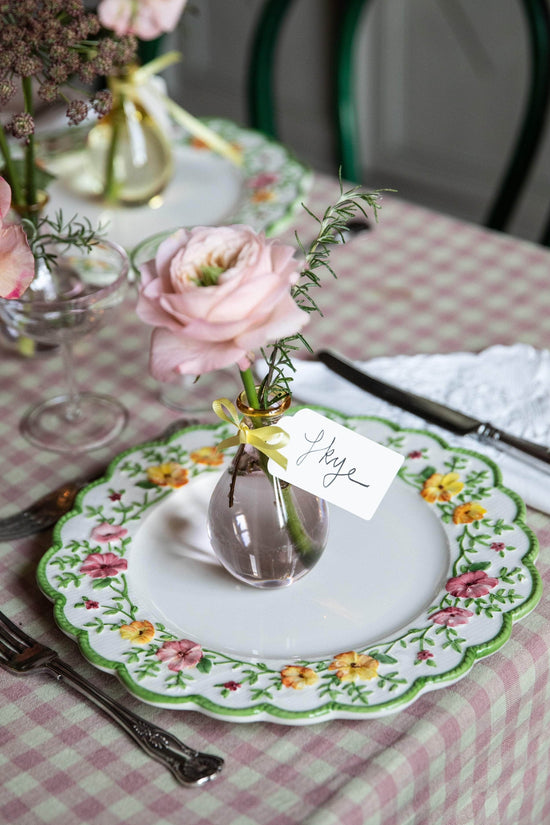 Serata Pink Bud Vase