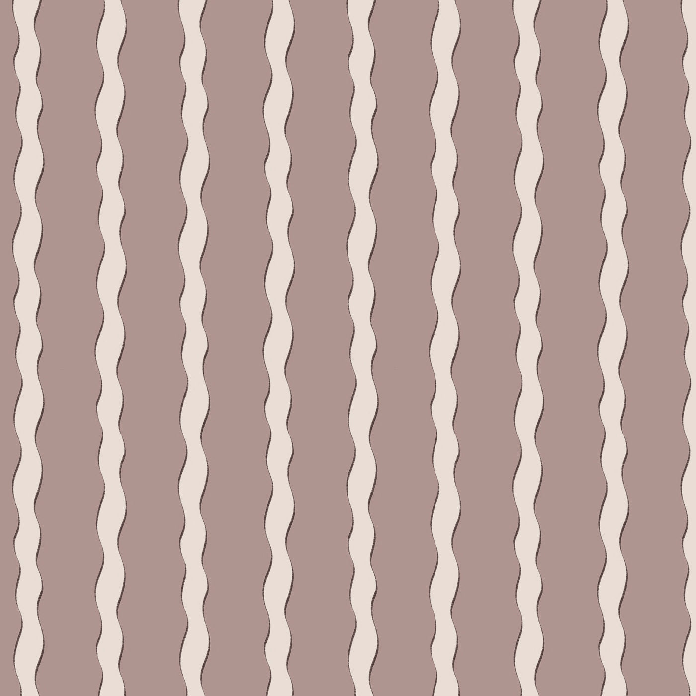 Scroll Stripe - Plaster (Fabric)