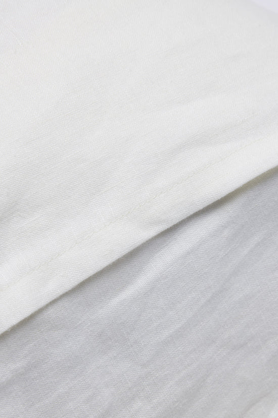 Linen Pillowcases - Classic White