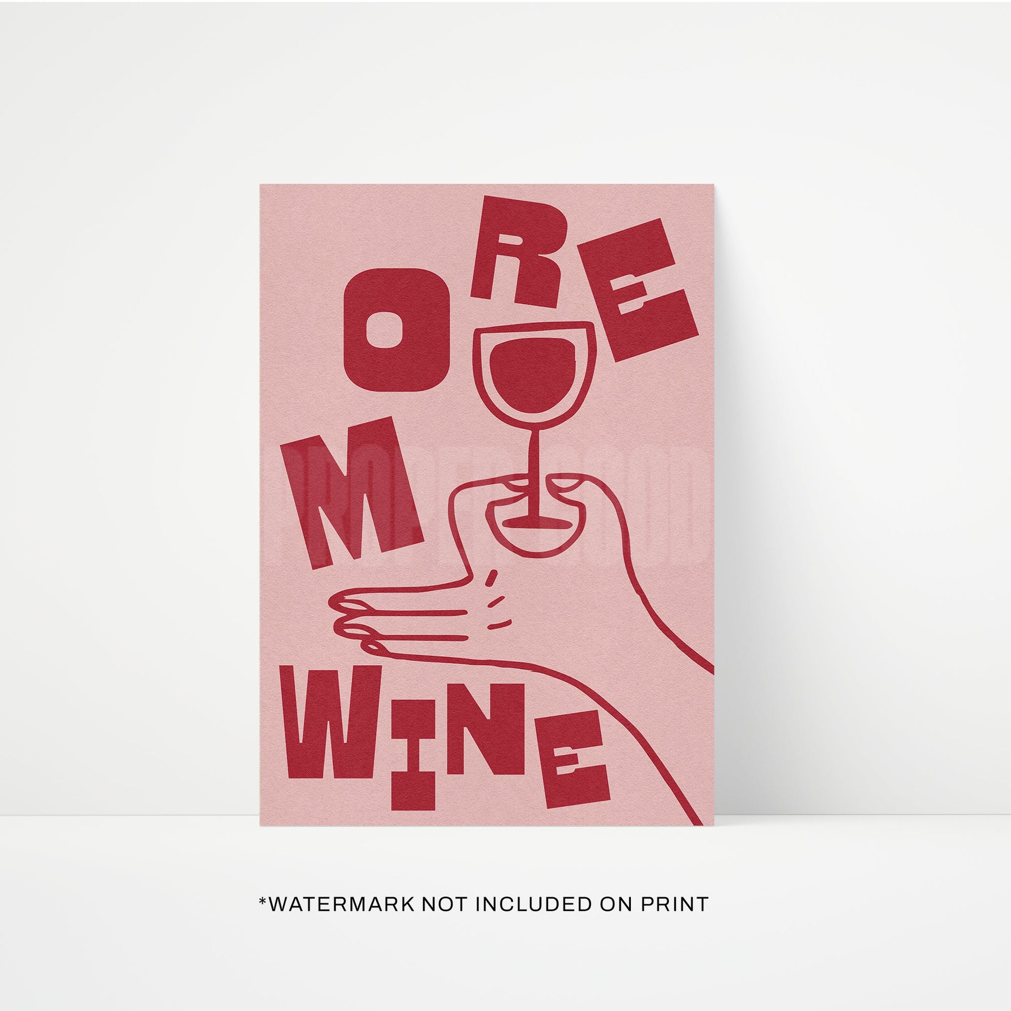 More Wine Print