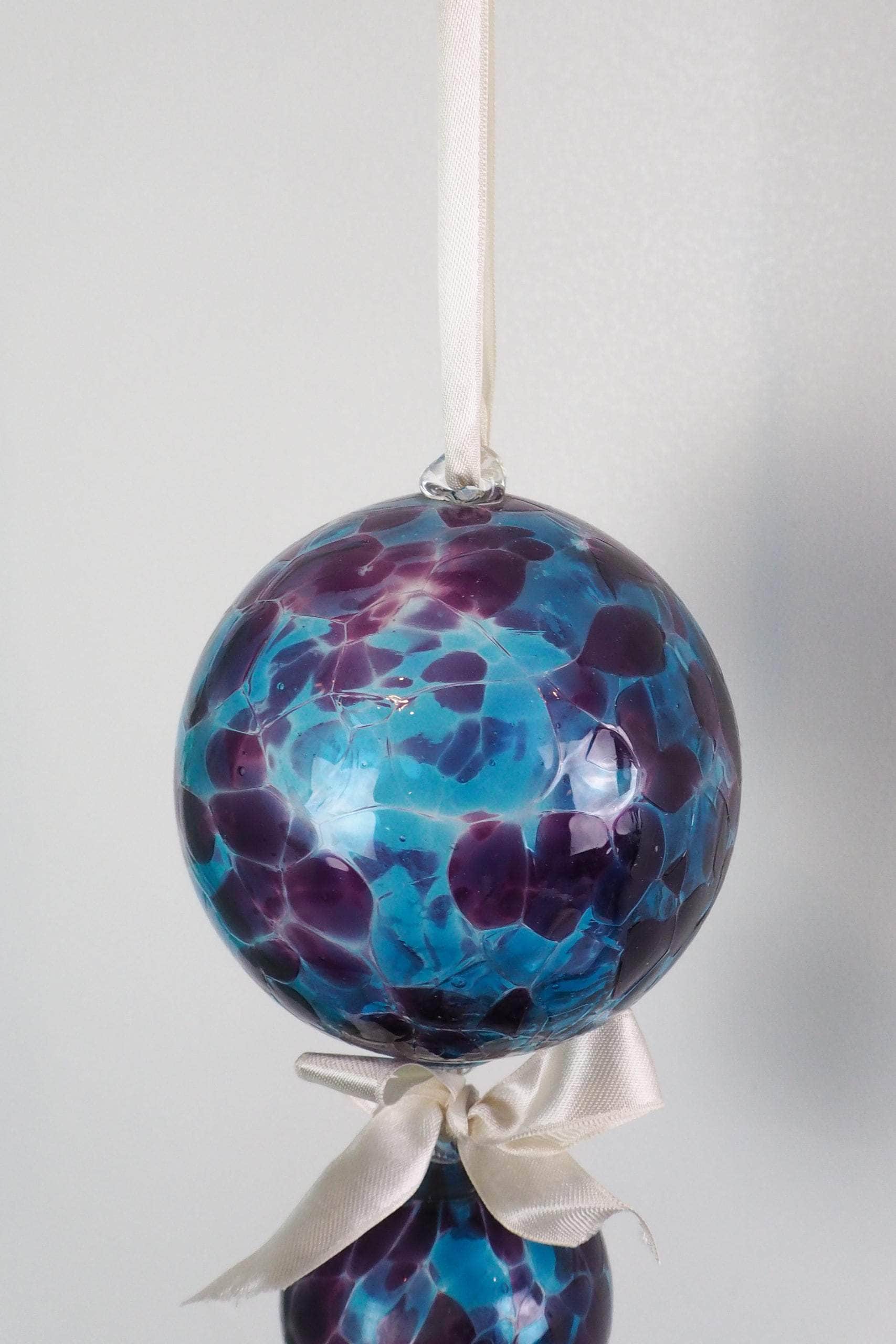 Tiered Antique Glass Bauble