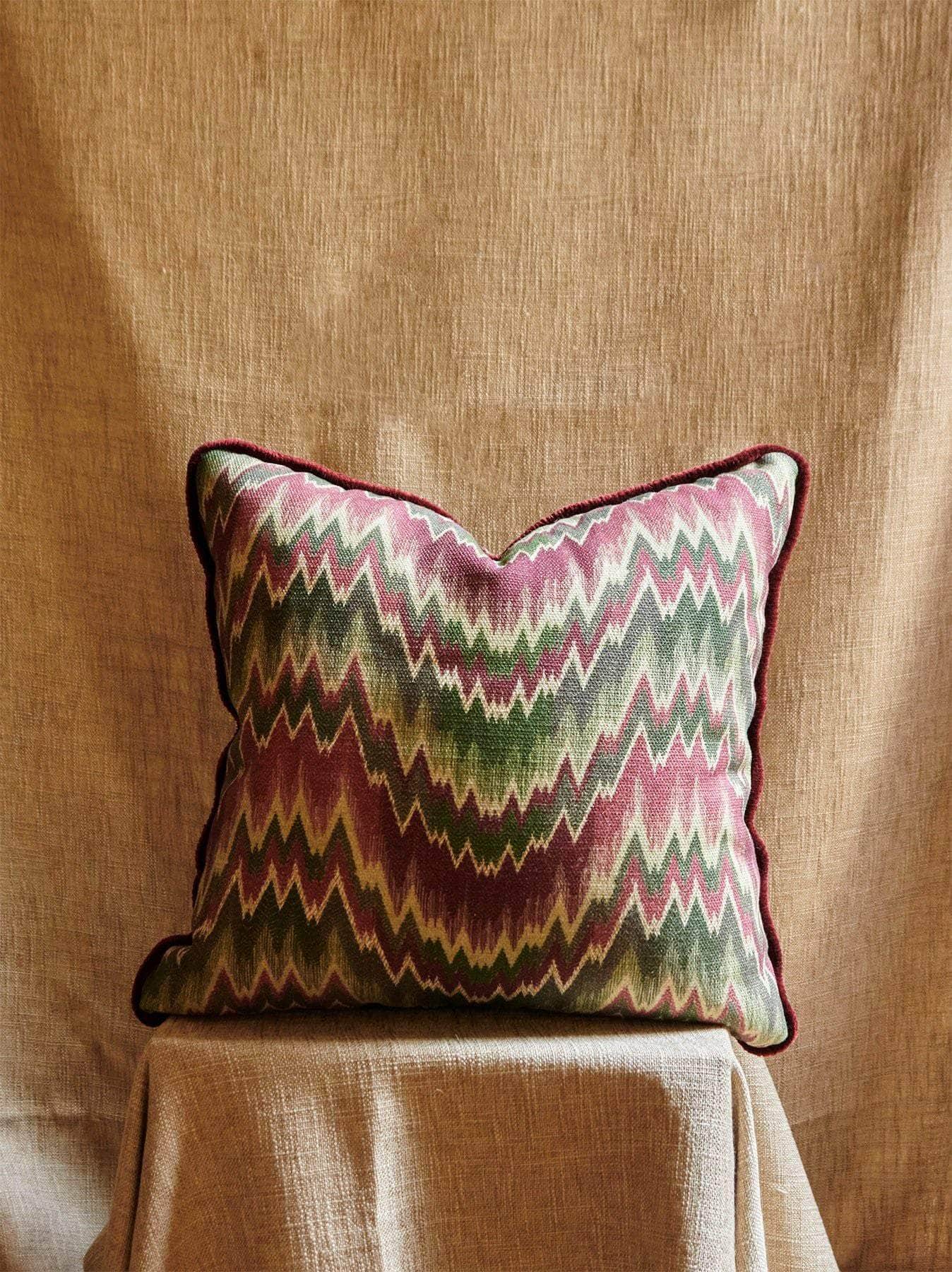 Pillow Herringbone Purple