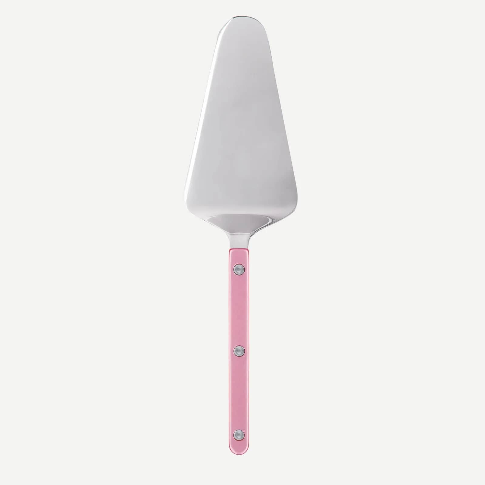 Bistrot Pearly Cake Server, Soft Pink