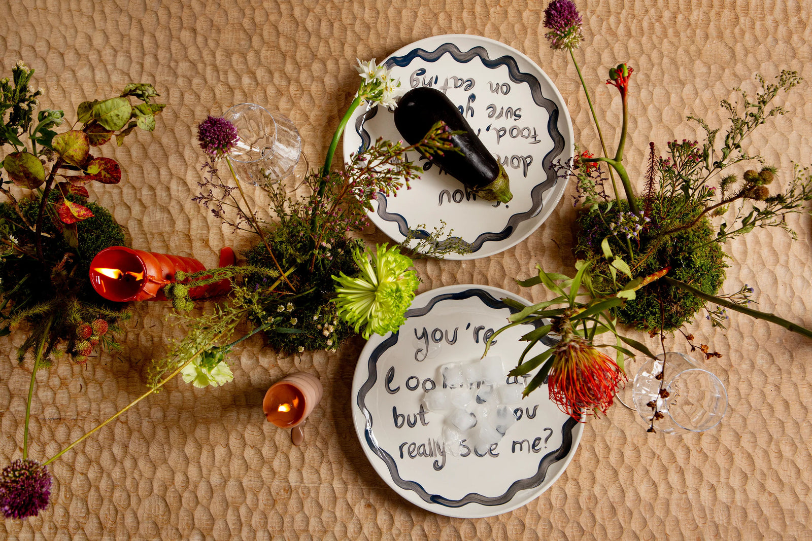 "You're Looking At Me" Plate