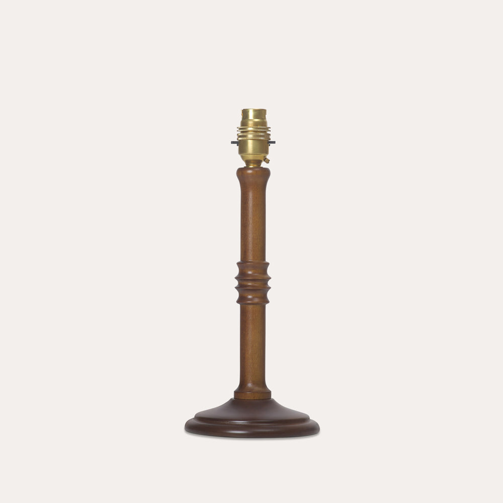 The Small Unlacquered Lampstand in Wood