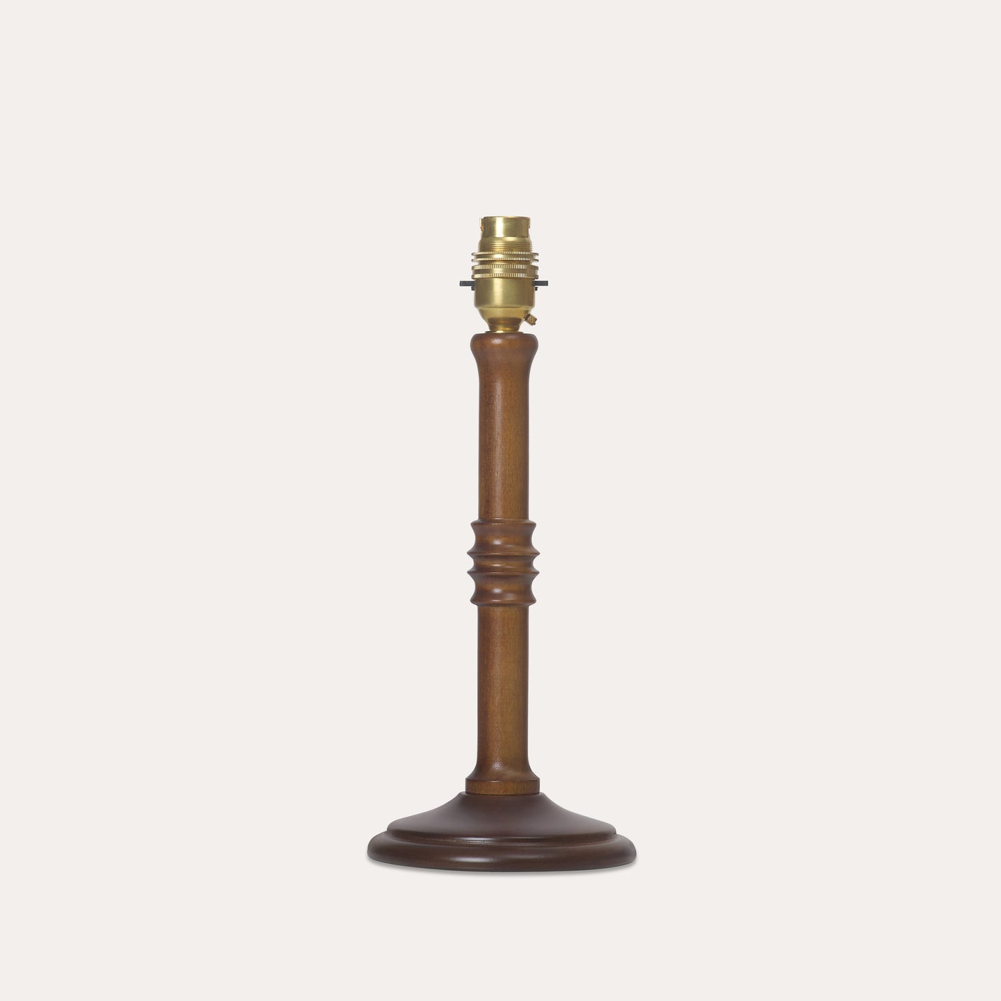 The Small Unlacquered Lampstand in Wood