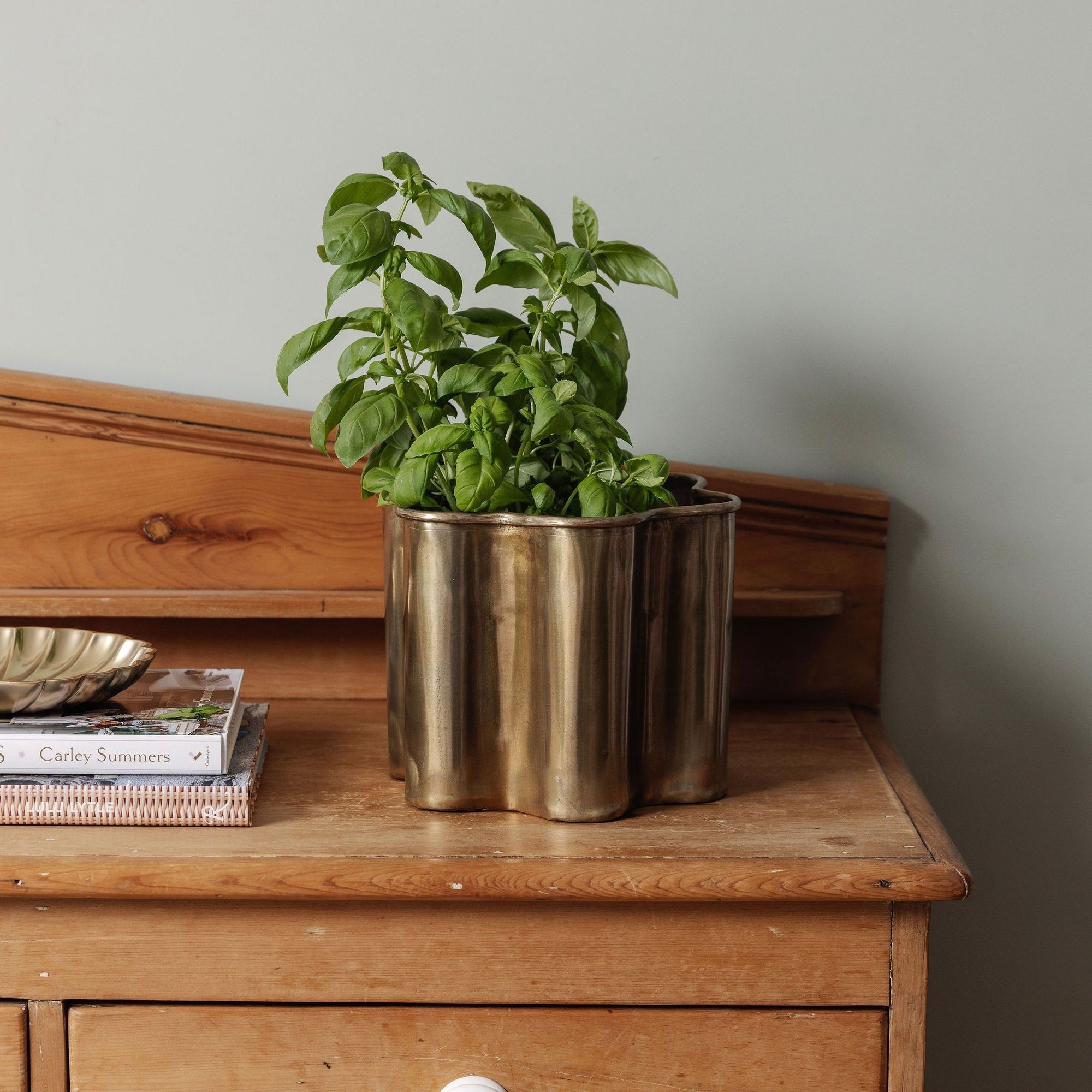 Poppy Rattan Waste Paper Bin (Small)