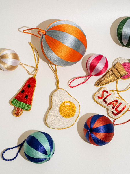 Fried Egg Ornament