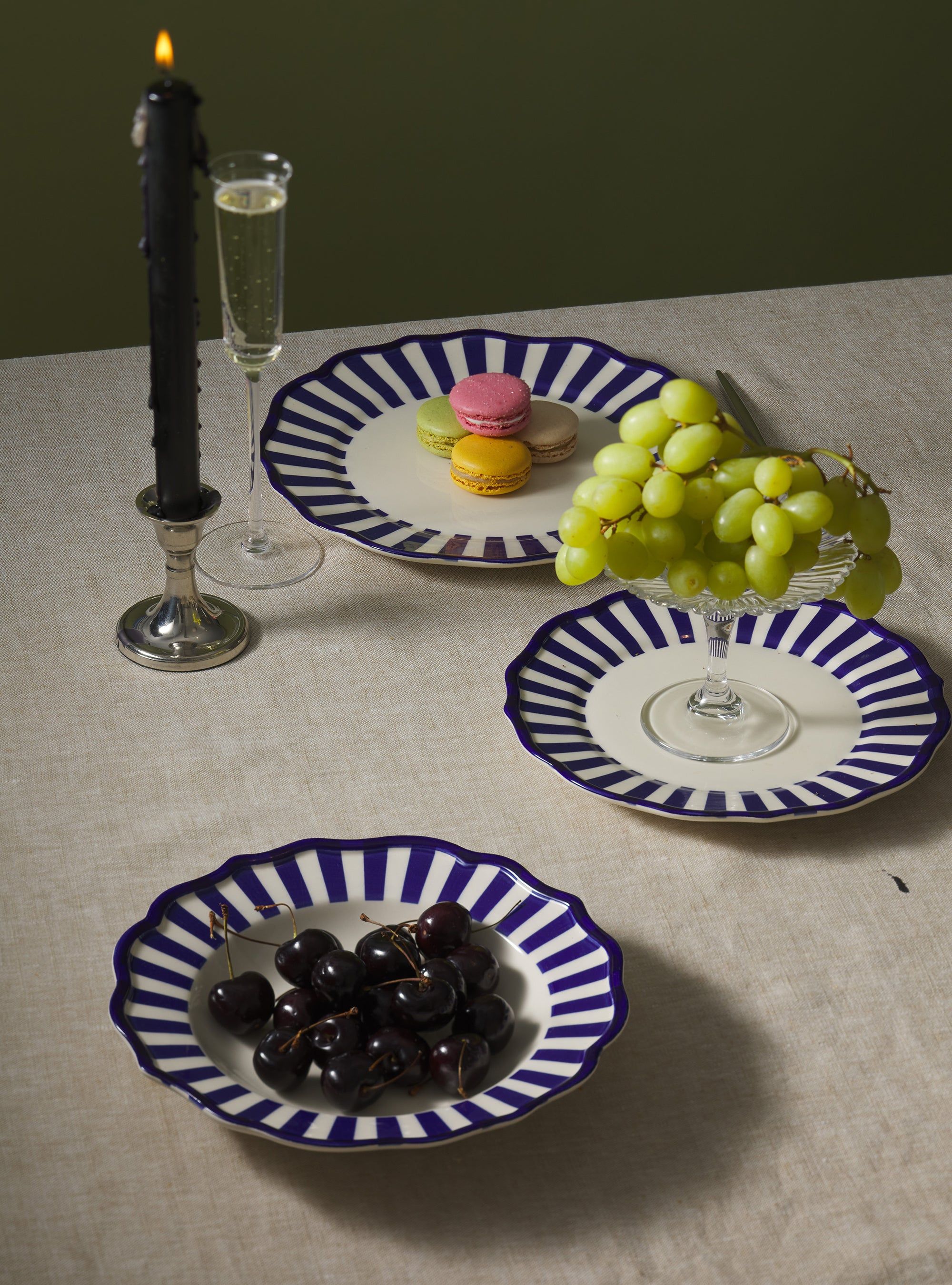 Riviera 12 Piece Dinnerware Set with Pasta Bowl - Special Edition