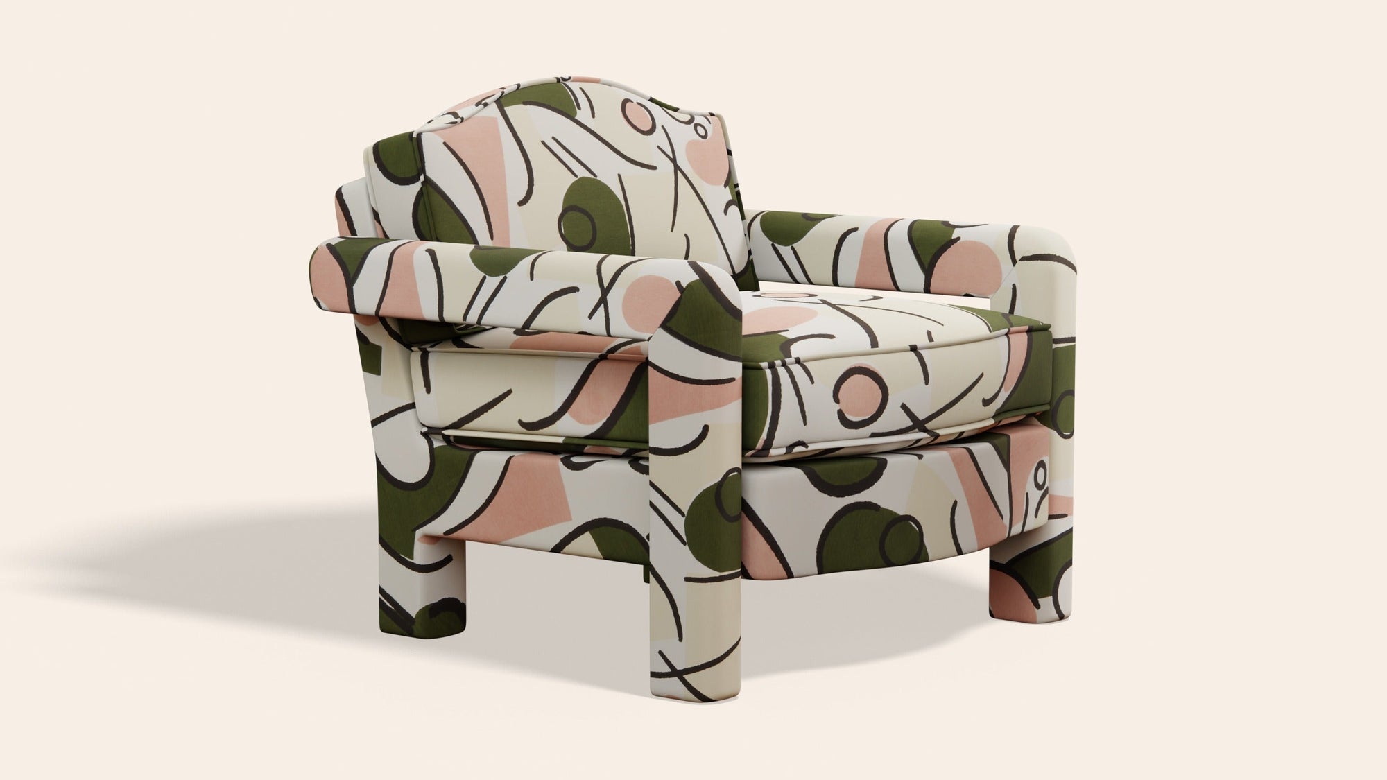 Elio Armchair, Pesto