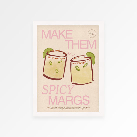 Spicy Marg Print