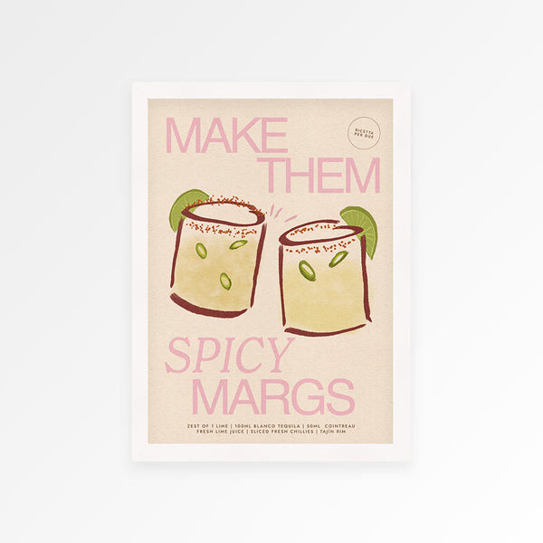 Spicy Marg Print