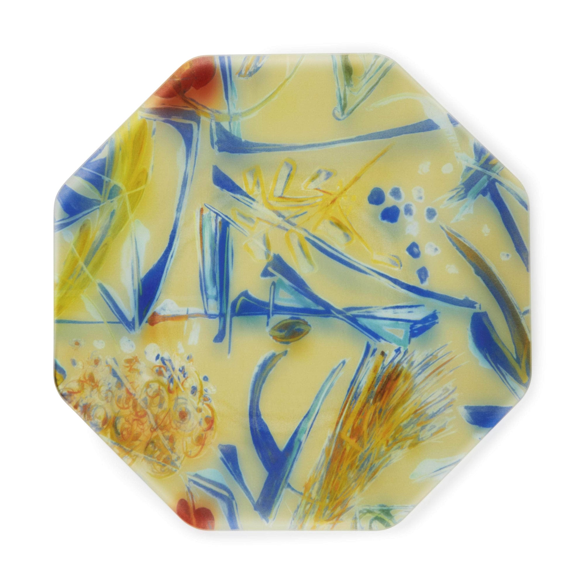 Asymmetrical Octagonal Panarea Dinner Plate