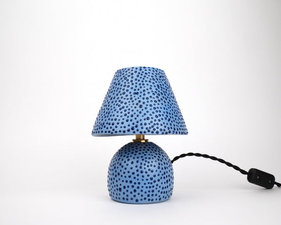 'Dots' Table Lamp - Blue