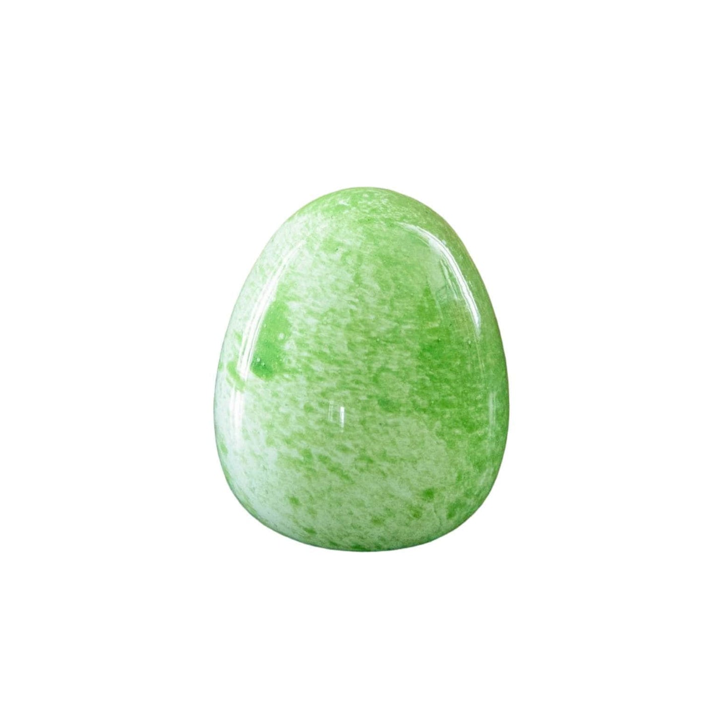 Anthologist Glass Easter Egg, Green, Small