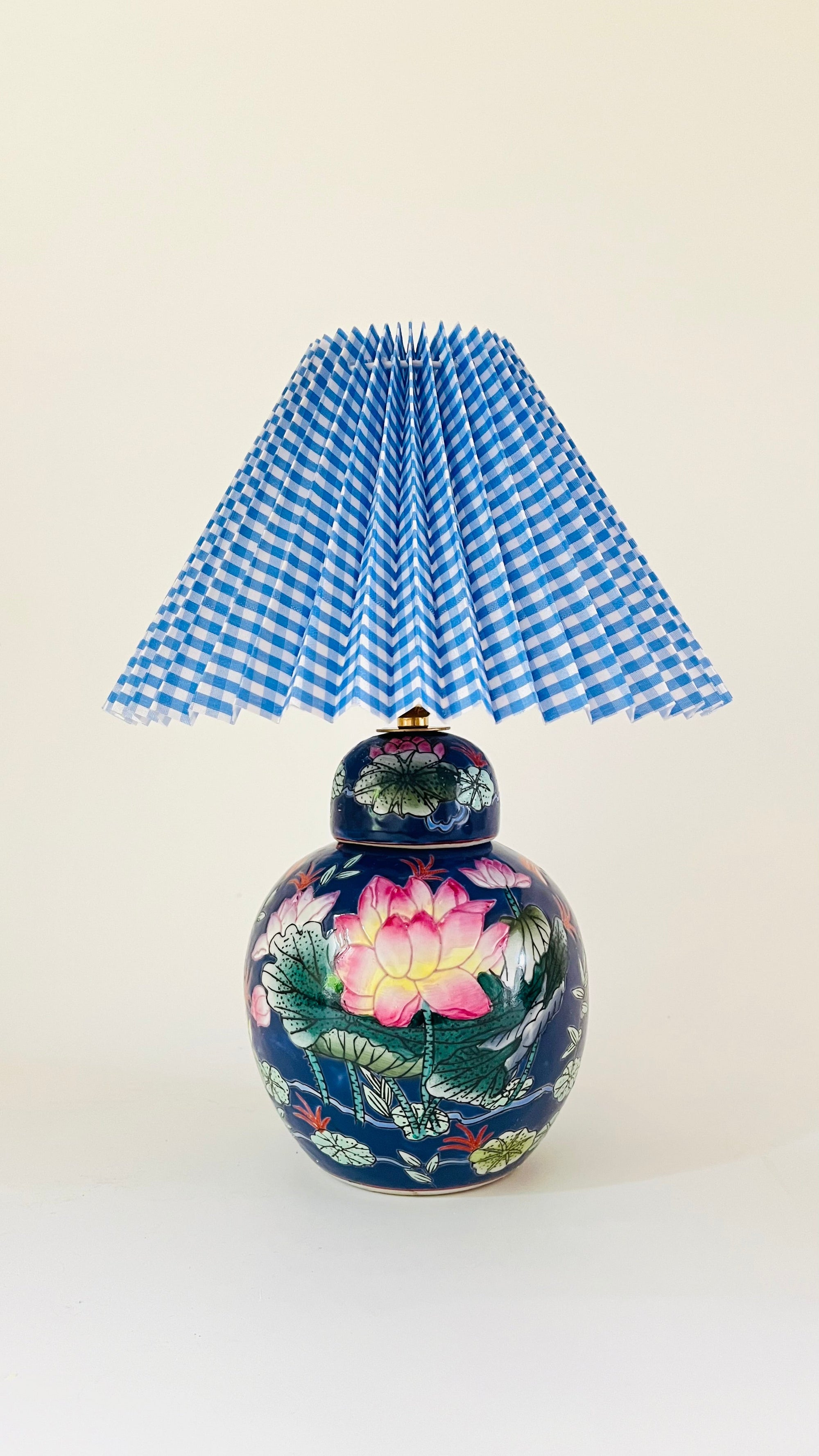 Antique Mini Water Lily Lamp