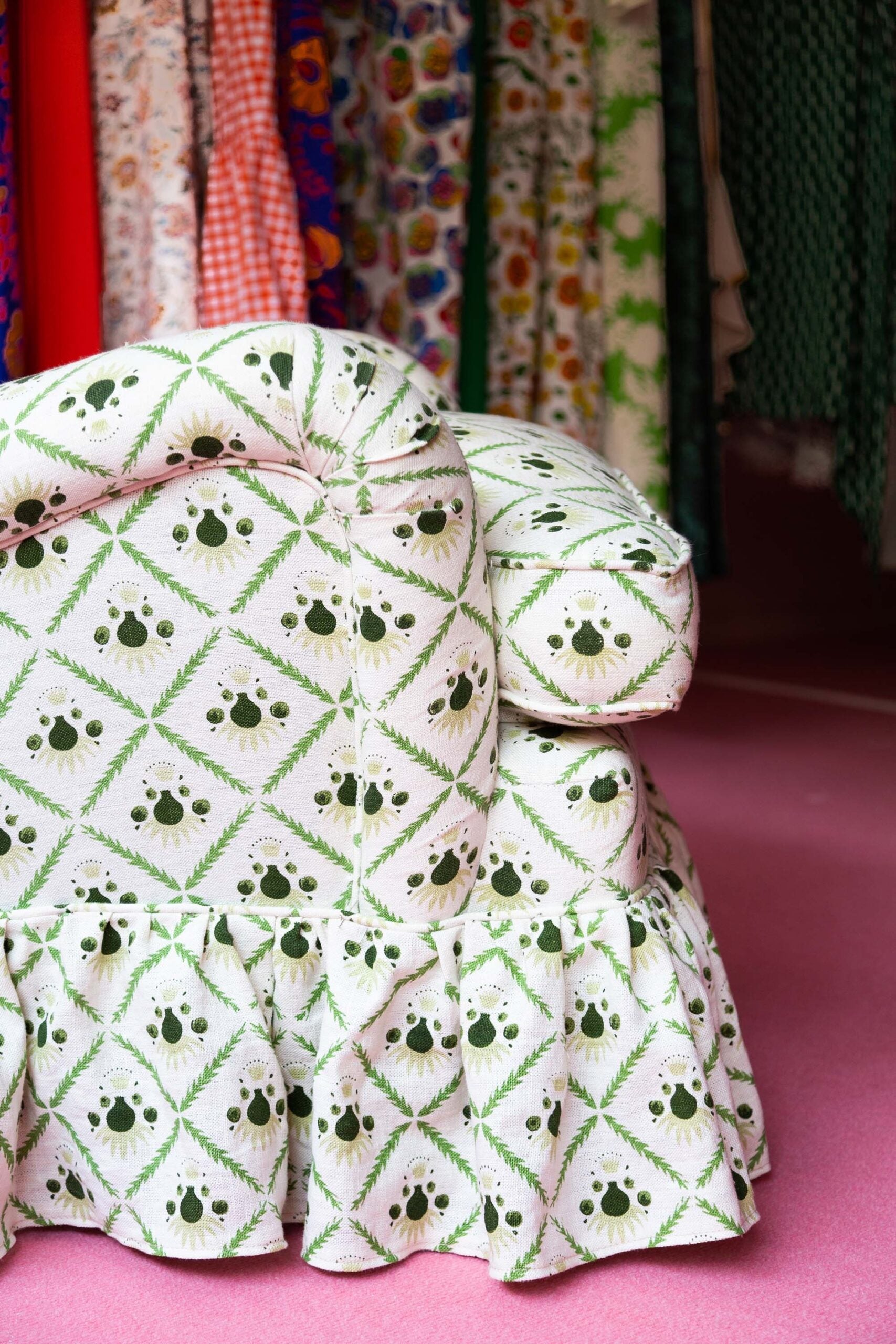 Sofia Armchair, Dusky Pink