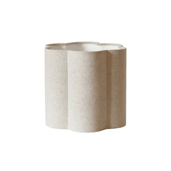 Flora Plain Flower-Shaped Lampshade in ‘Classic’
