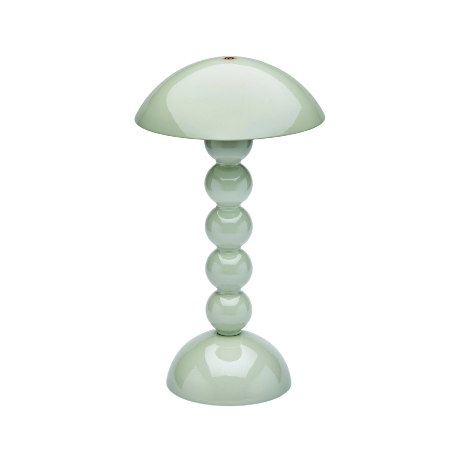 Sage Lacquer Rechargeable Bobbin LED Lamp