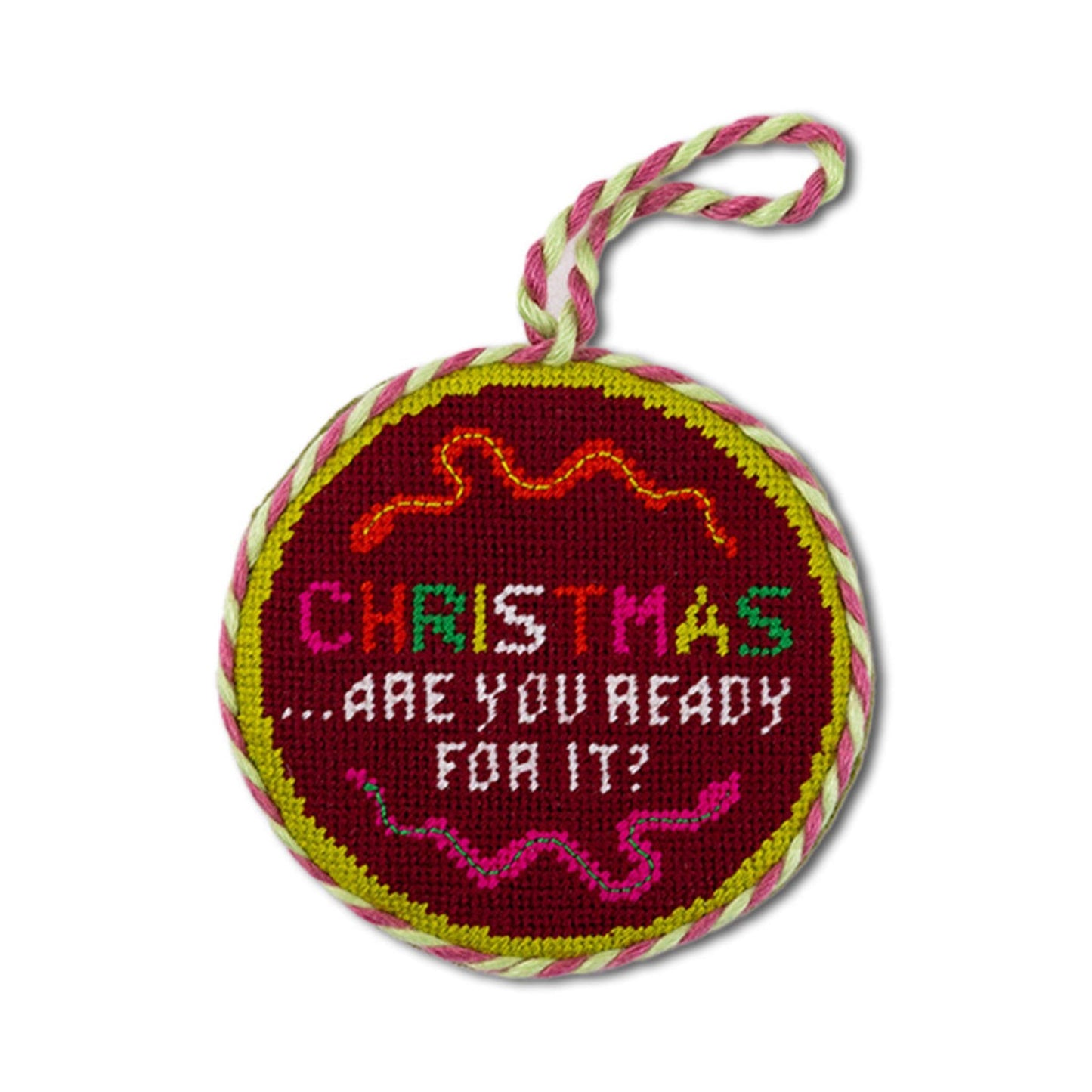 Needlepoint Ornament - Ready For It