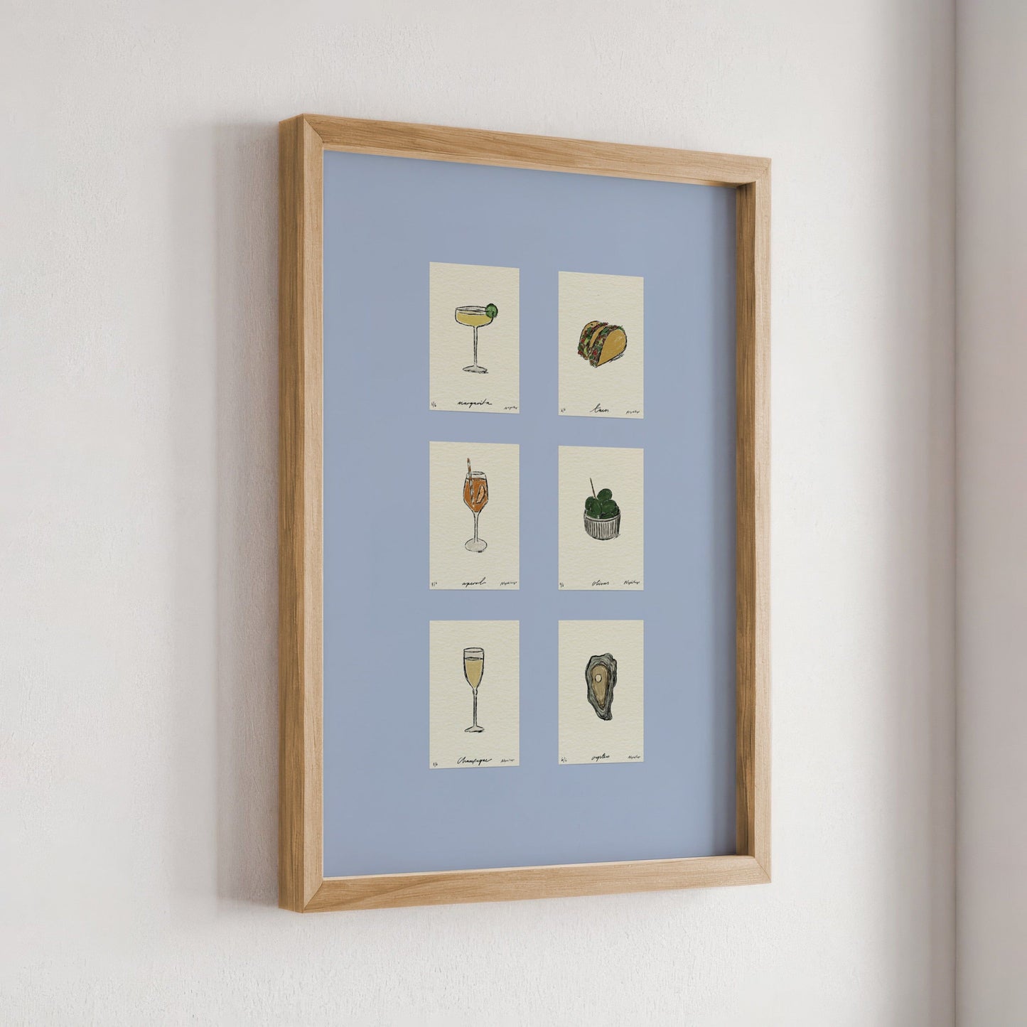 Sips & Snacks Set Print