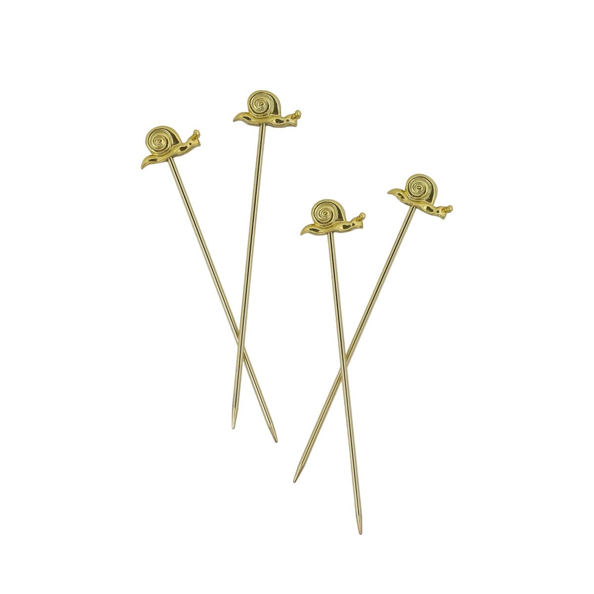 Garden Snail Cocktail Picks