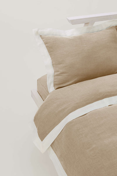 Linen Duvet Cover - Natural Linen