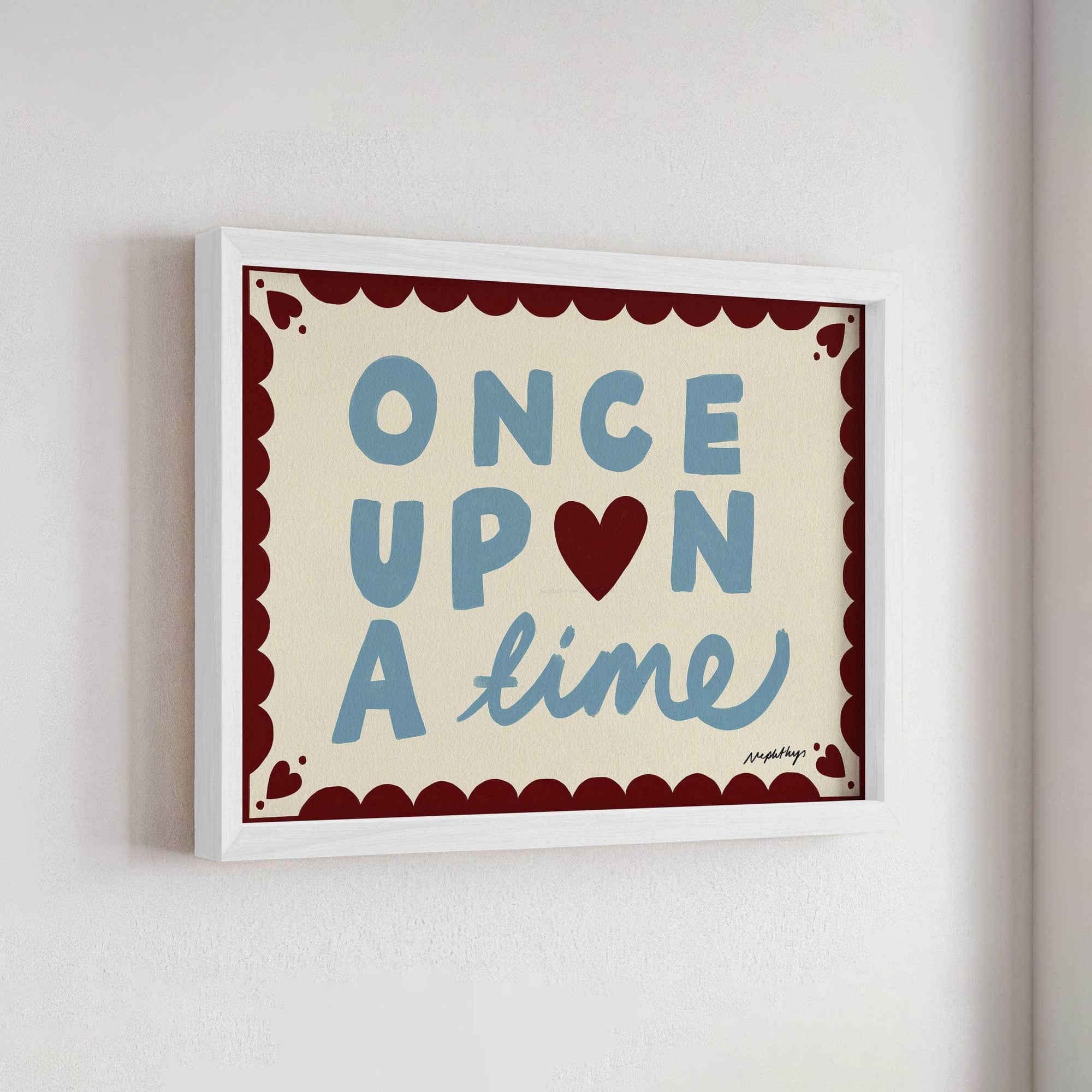 Once Upon a Time Print