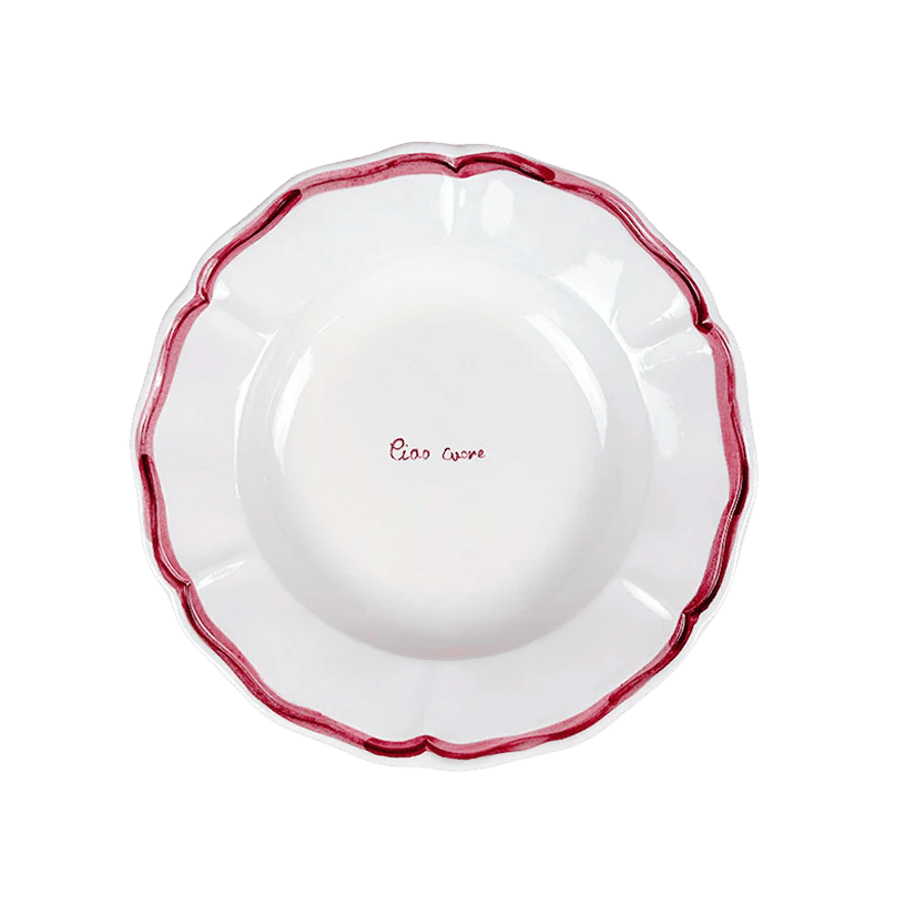 "Ciao Cuore" - Soup Plate