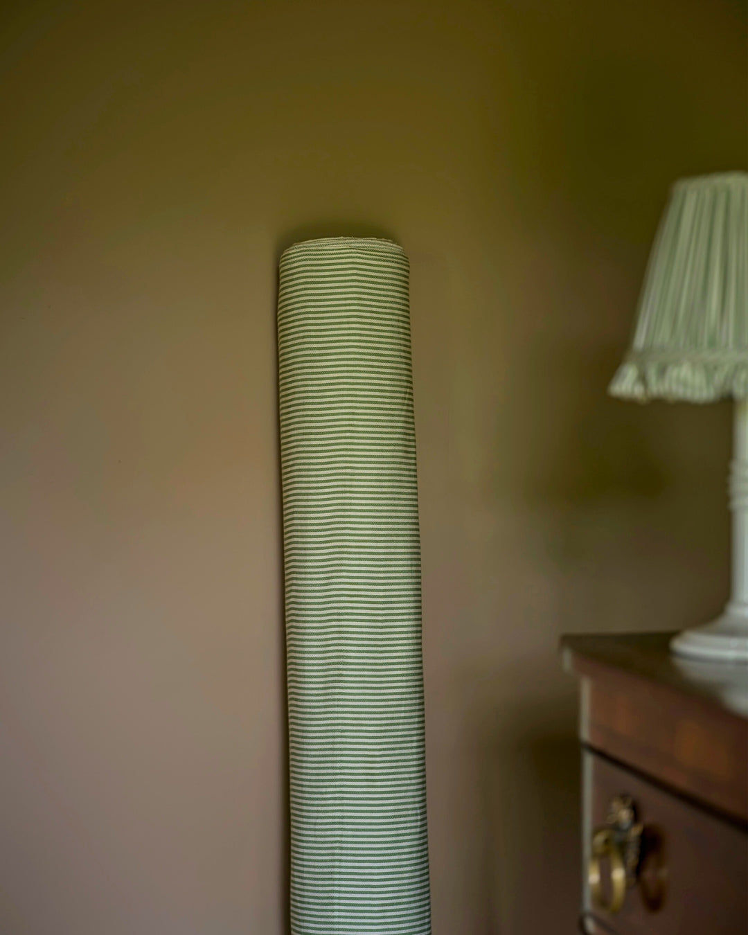 The Fine Stripe in Sage