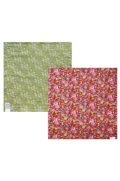 Reversible Stitch Napkin Set made with Liberty Fabric BETSY STAR & CAPEL