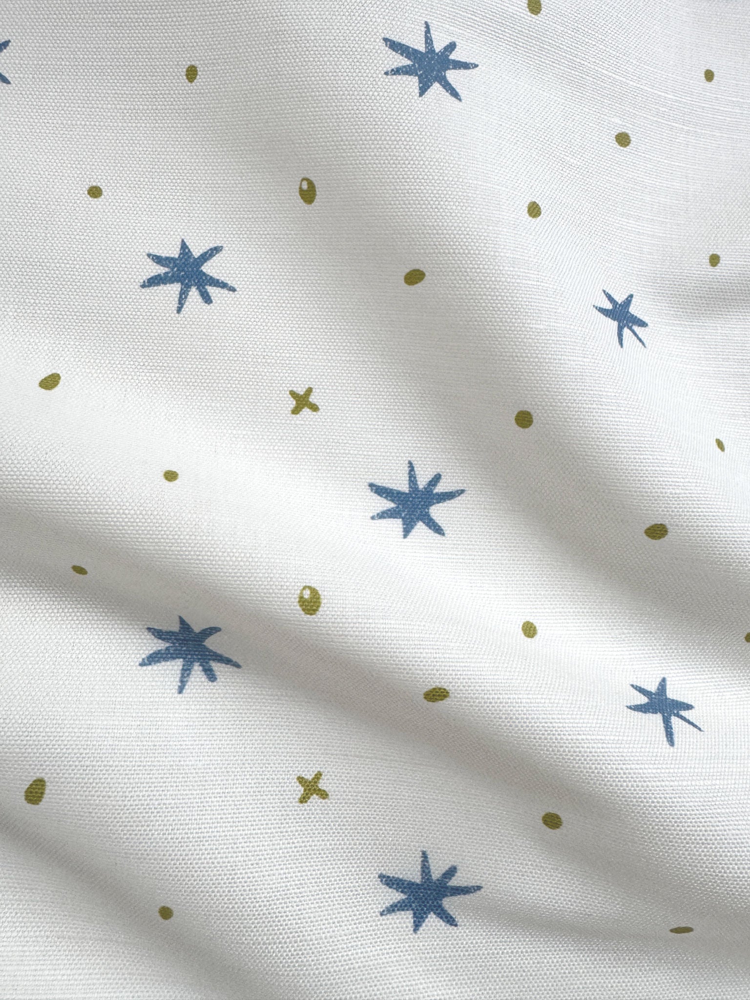 Ensueño Linen Cotton Fabric Sky