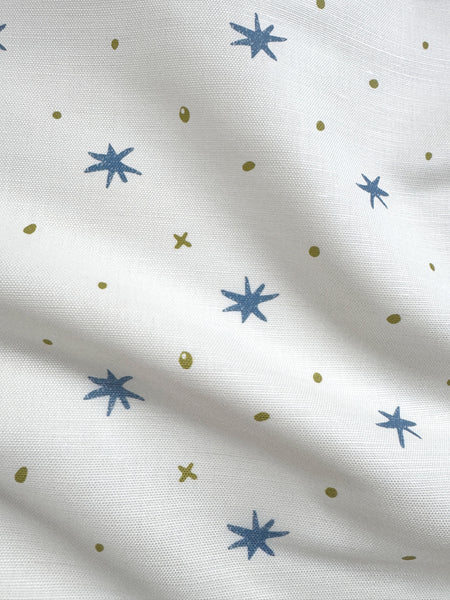 Ensueño Linen Cotton Fabric Sky