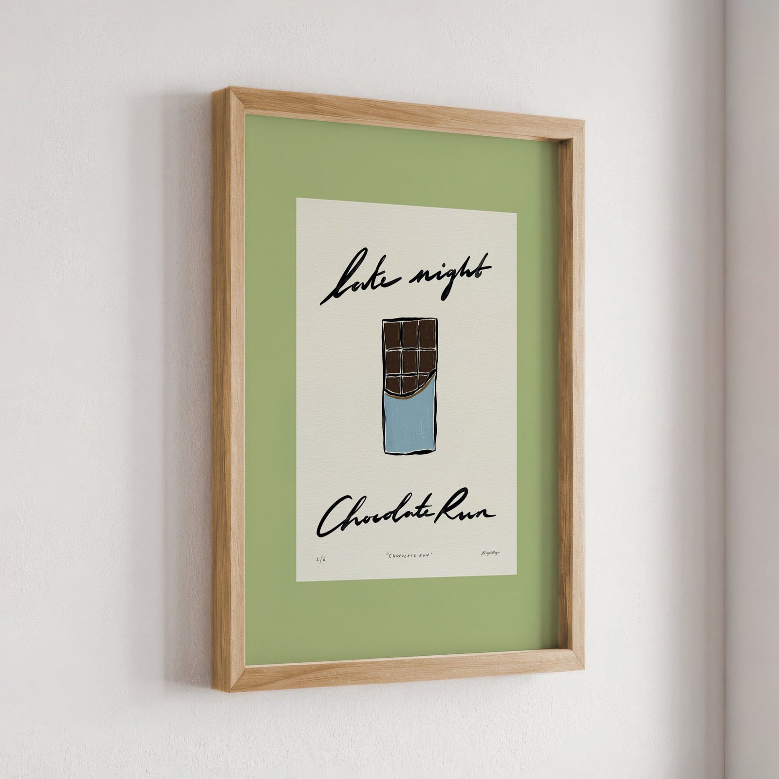 Late Night Chocolate Run Print