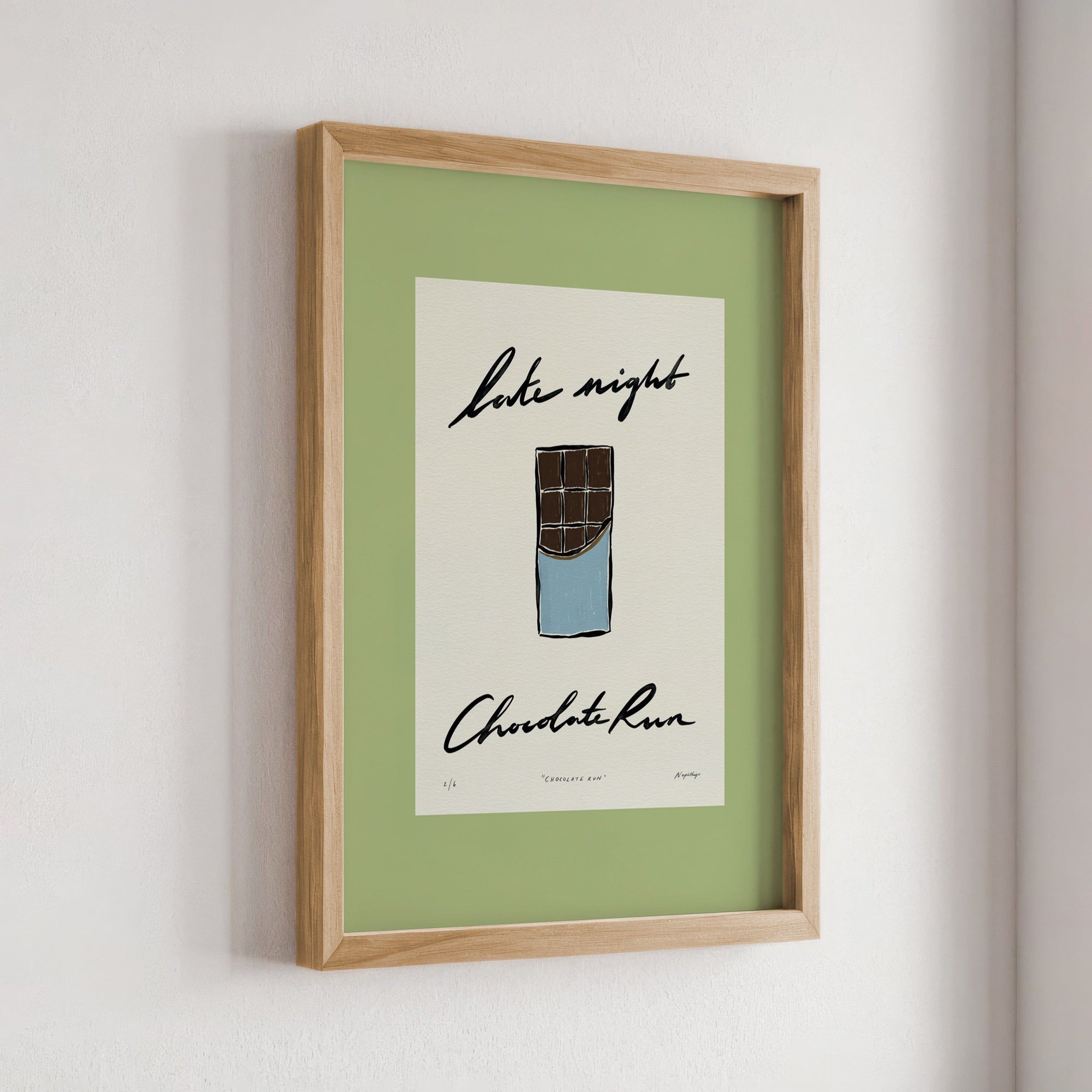 Late Night Chocolate Run Print