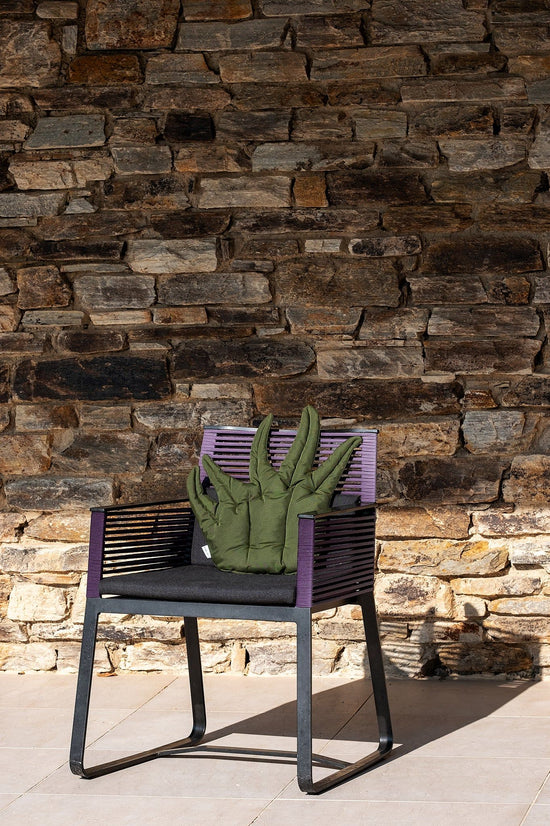 Green Plant Outdoor Cushion