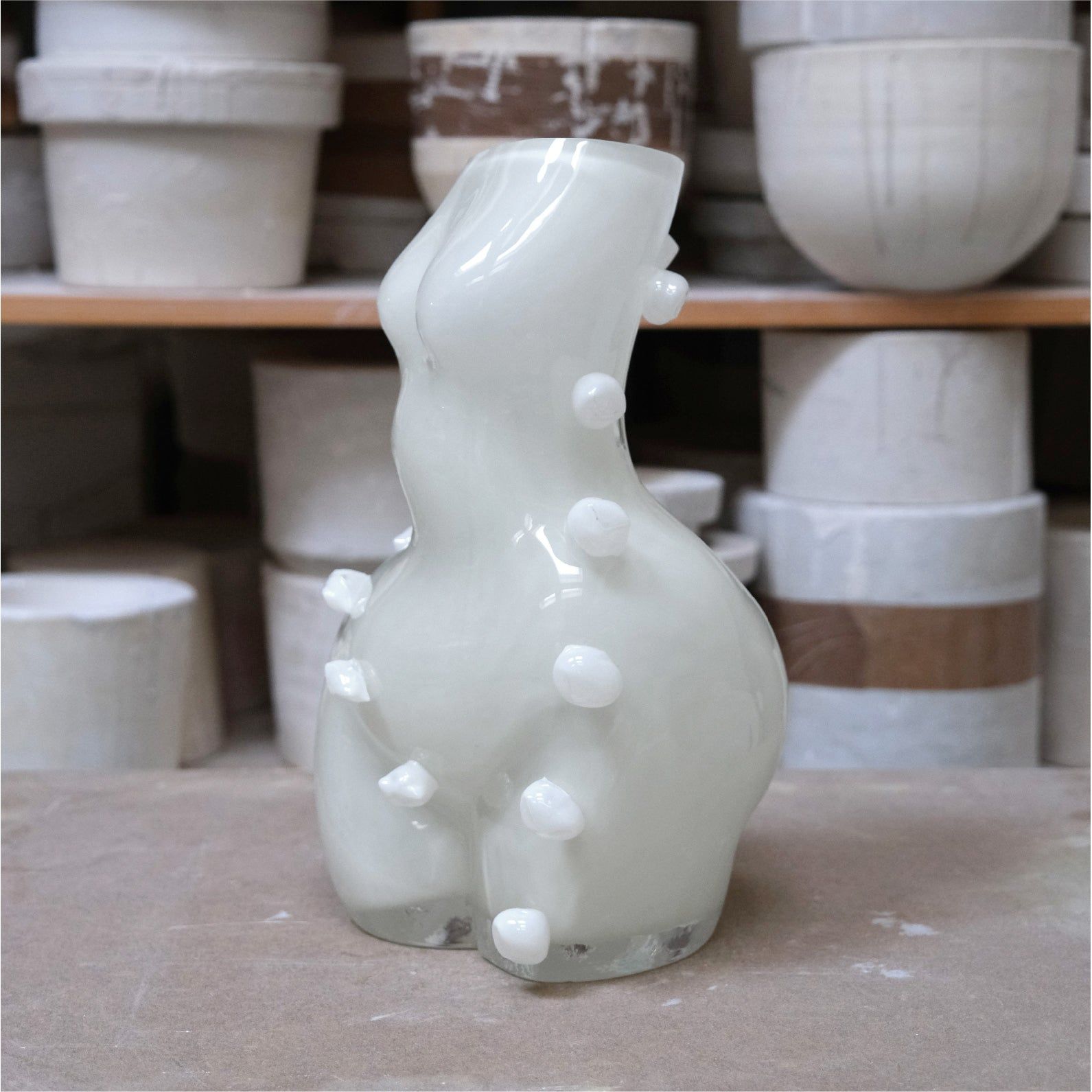 FUTURA Cloud Vase White