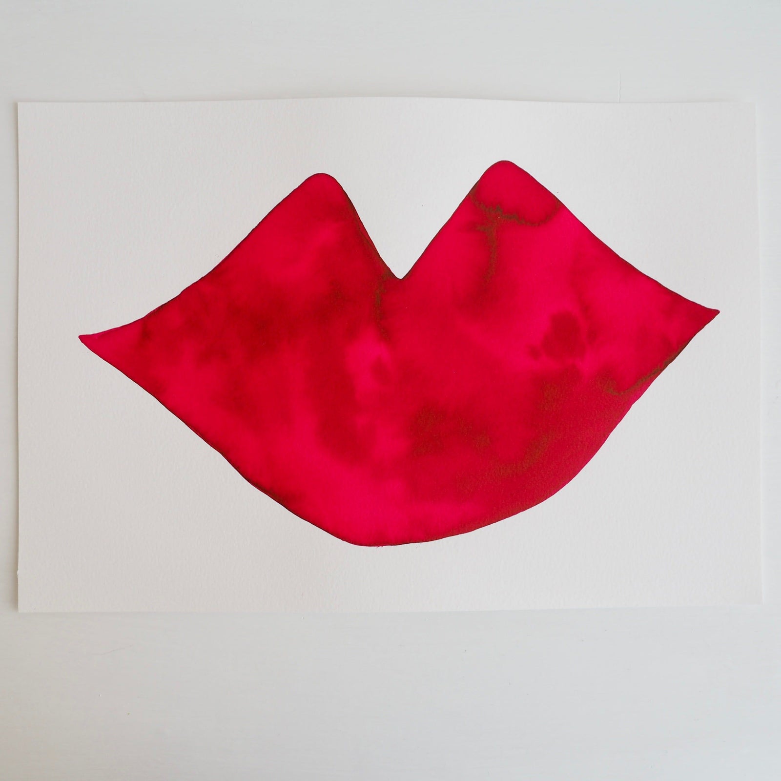 Original Painting of Lips #7