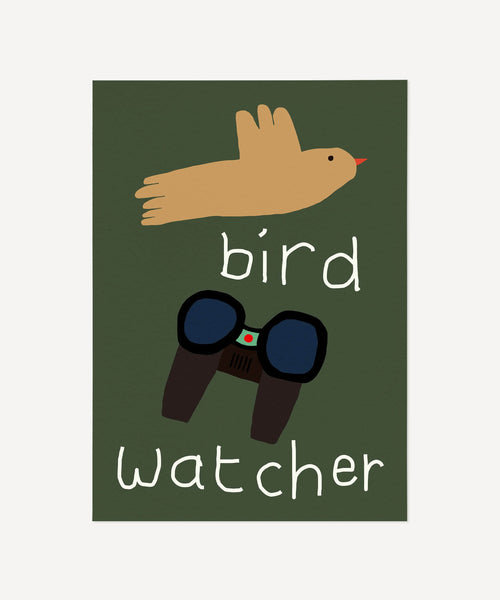 Bird Watcher Print