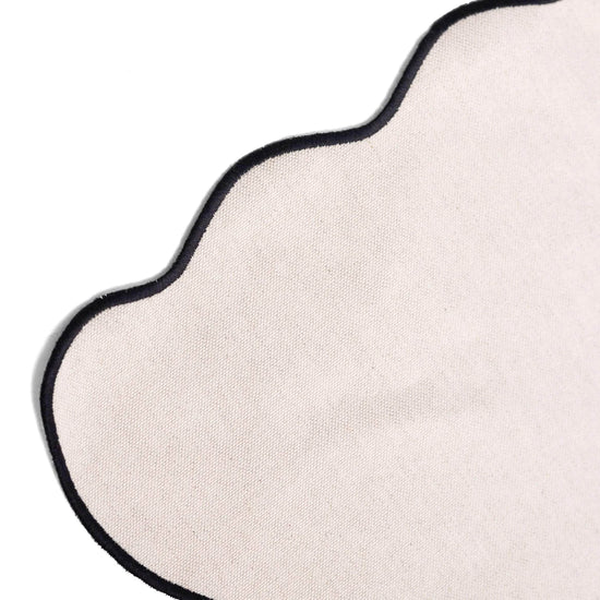 Palma Placemat, Beige with Black