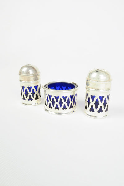 Silver Plated Cruet Set