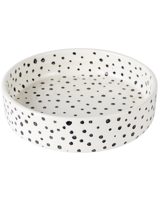 Black Spots Pet Bowl