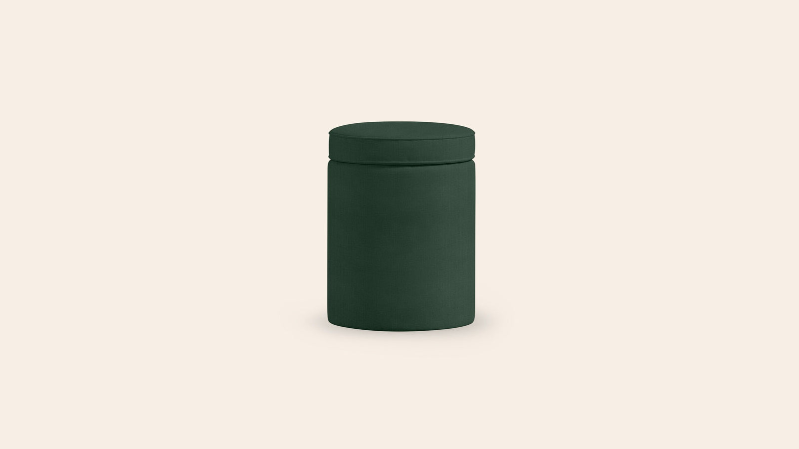 Aurora Footstool, Olive