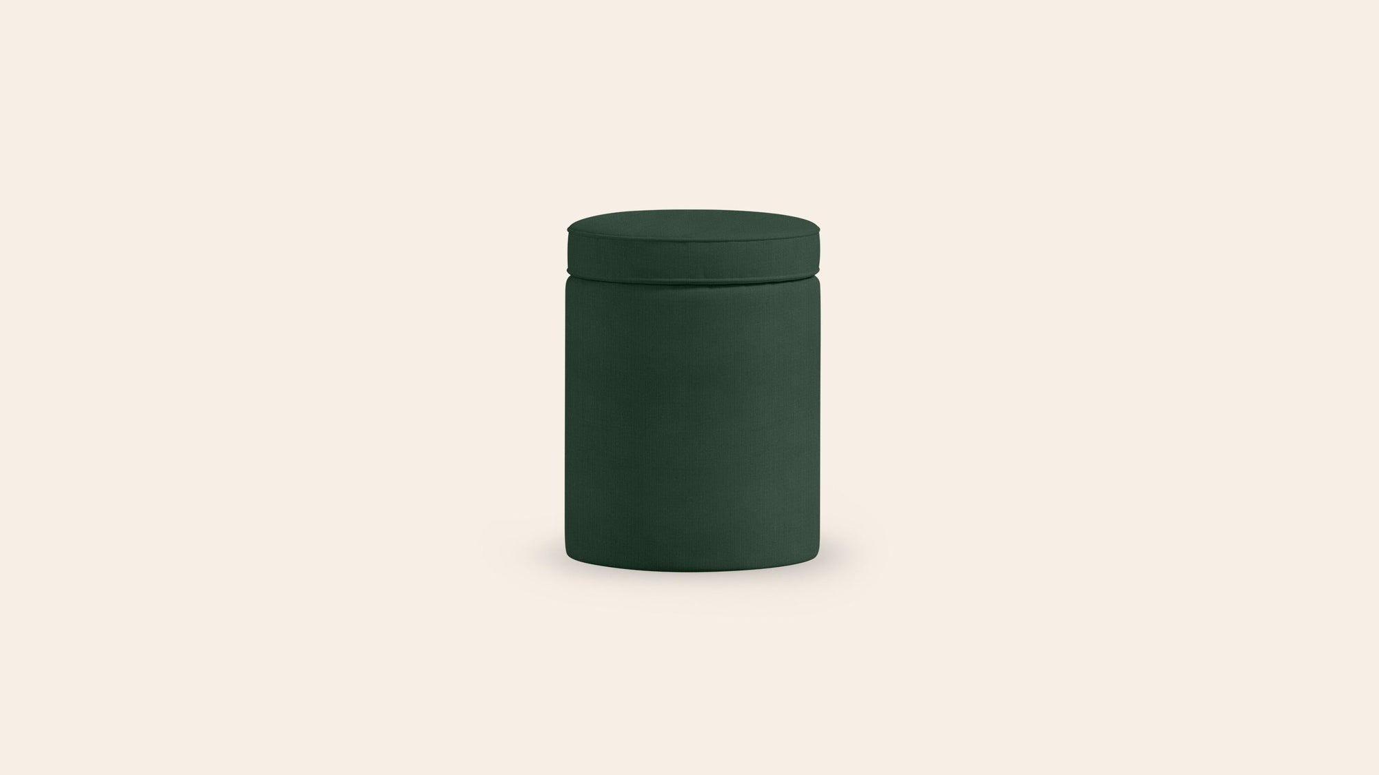 Aurora Footstool, Olive