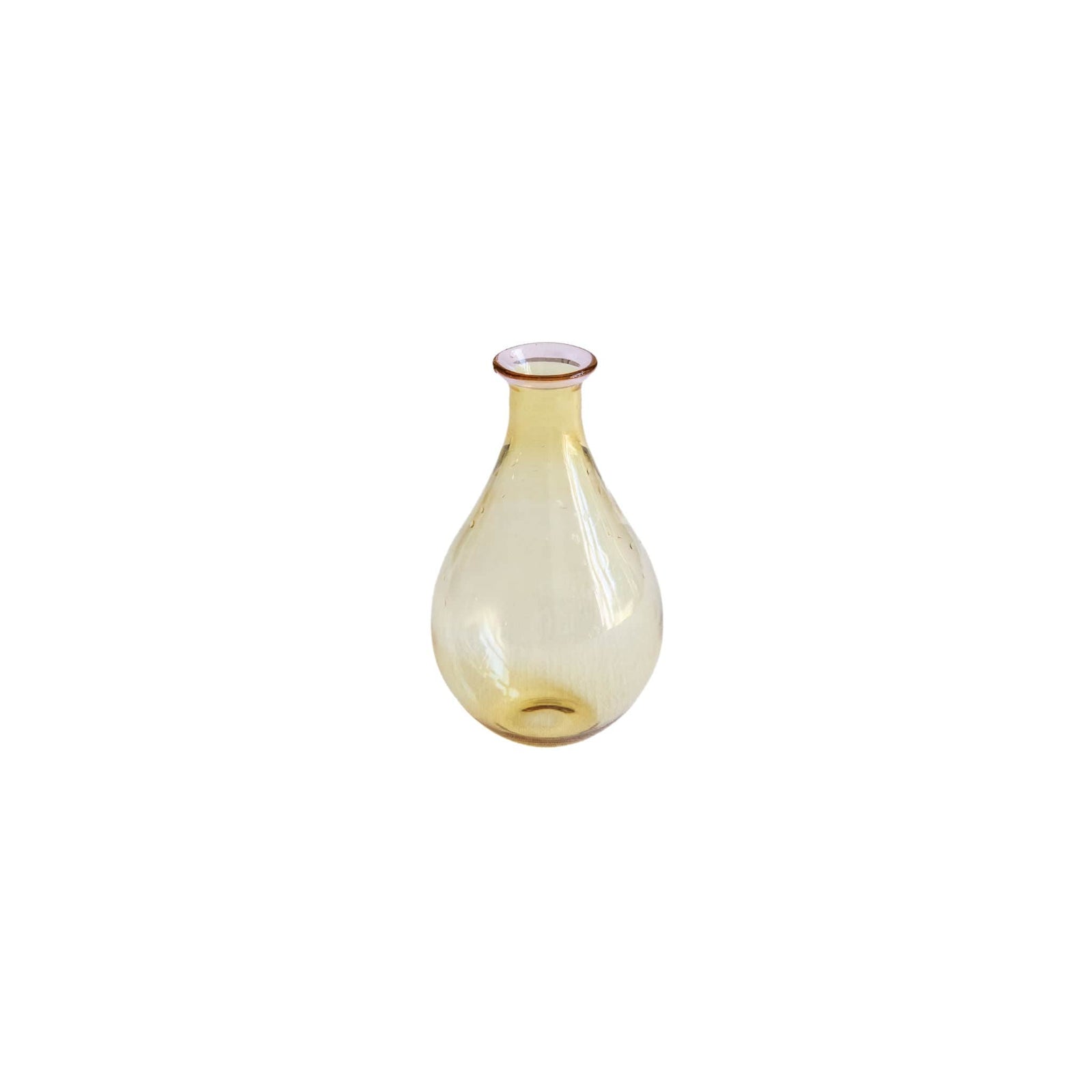 Serata Yellow Bud Vase