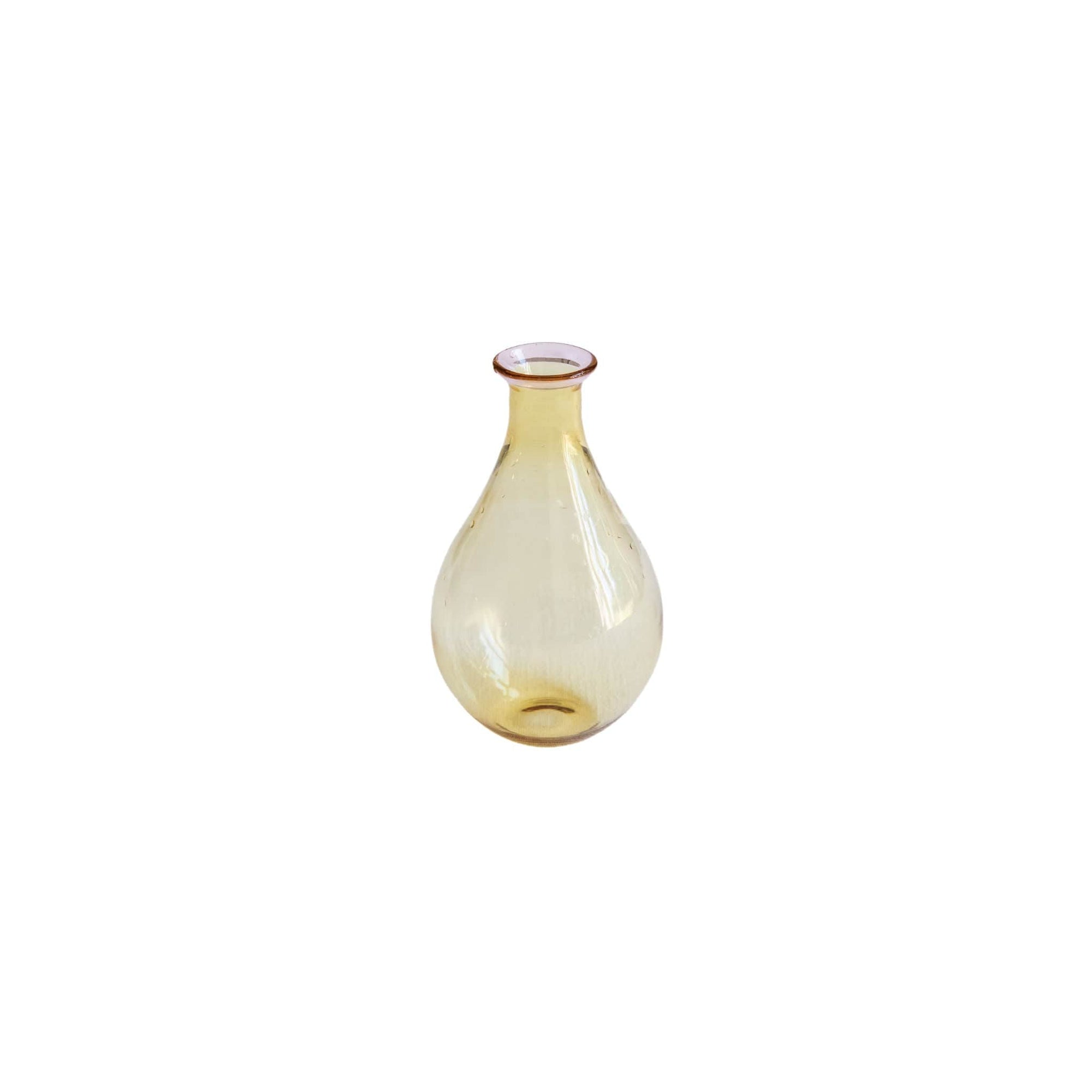Serata Yellow Bud Vase