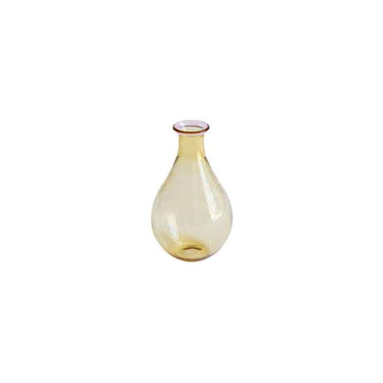 Serata Yellow Bud Vase