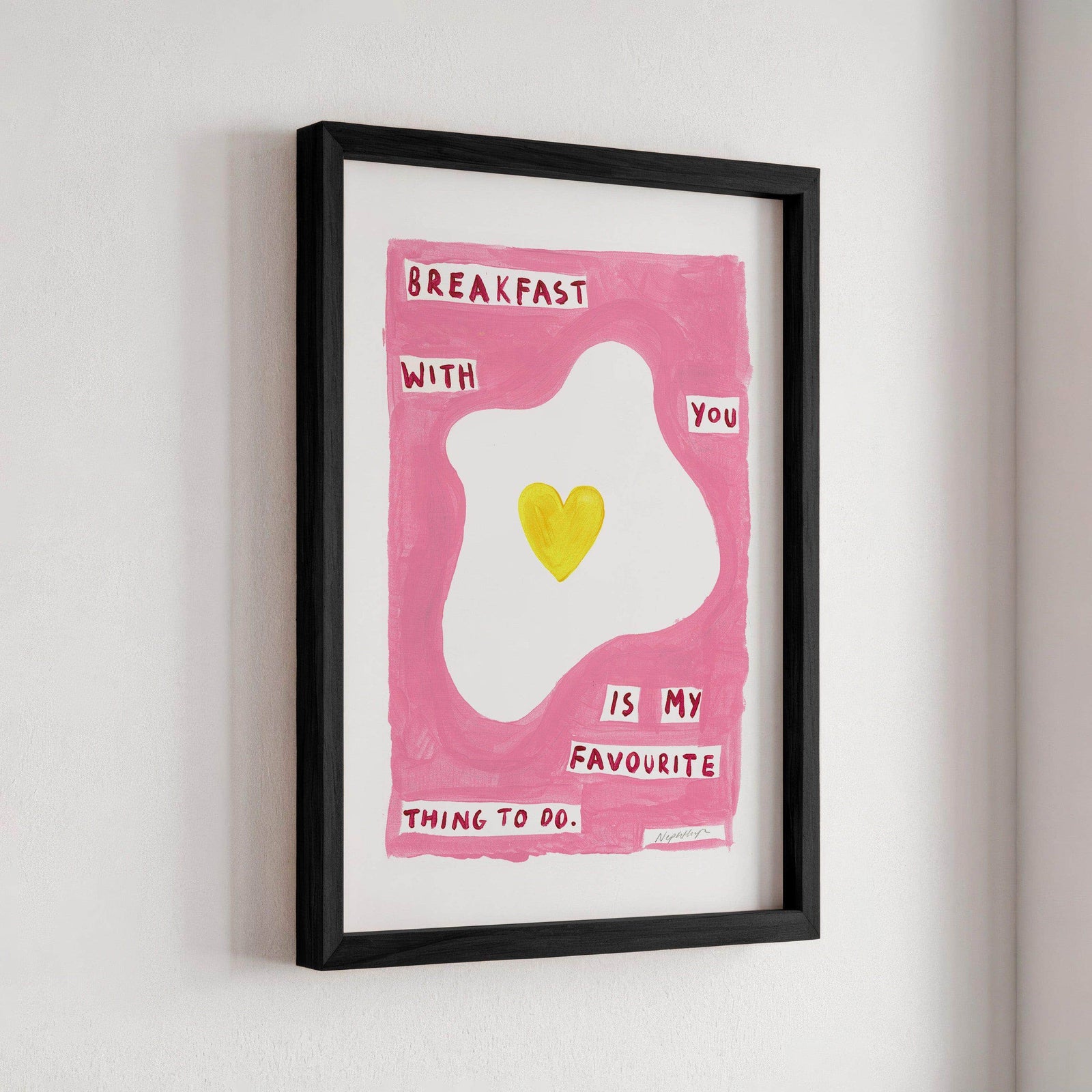 Breakfast With You Print